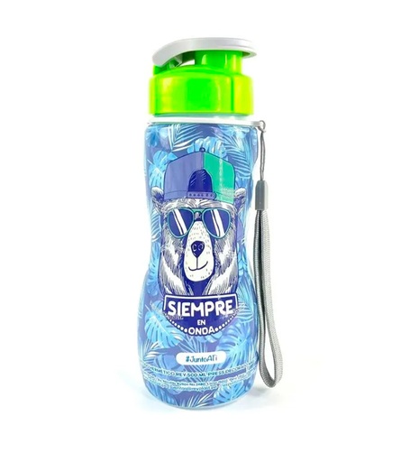 [15010251] BOTELLA PLAS BEBETODO HERMETICO REY 500 ML PRESS DECO MASC REYPLAST TTV017000