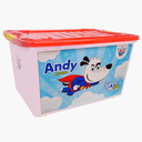 CAJA PLAS MOVIL SUPREMA #50 C/T COMER DECO NIÑO REYPLAST CJX0767HT