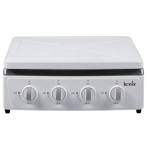 [2741] COCINA MESA 4 QUEM C/T+CHIS BL KONIX KGC-402