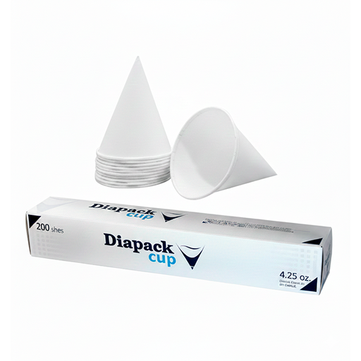 [1026805] CONO DESE P/AGUA 4.25OZ 200 PZ DIAPACK CUP 100366