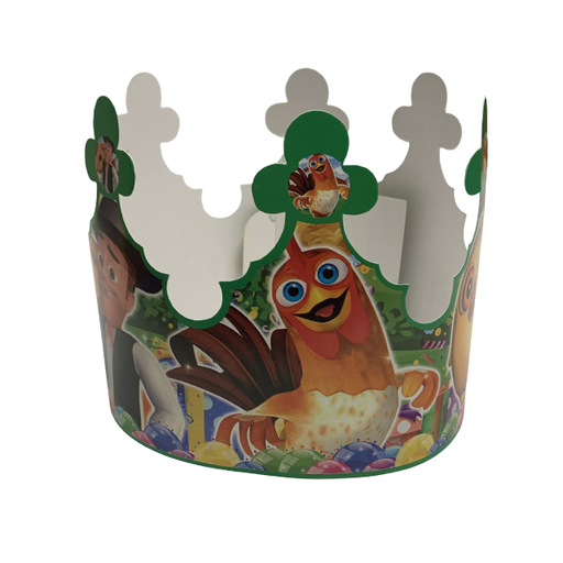 [15009947] CORONA INFANTIL GRANJA ZENON 12 PZ