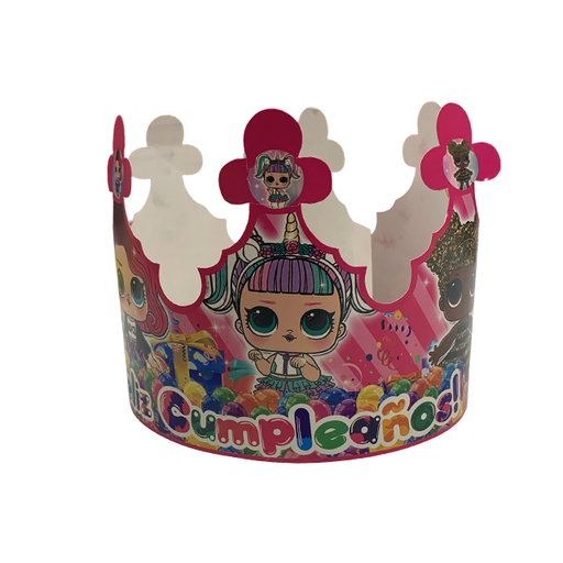 [1022024] CORONA INFANTIL SURTIDA 12 PZ