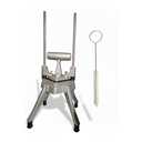 CORTADOR VEGETALES ALUM PUL CUAD 4 PATAS C/MINI CEPILLO