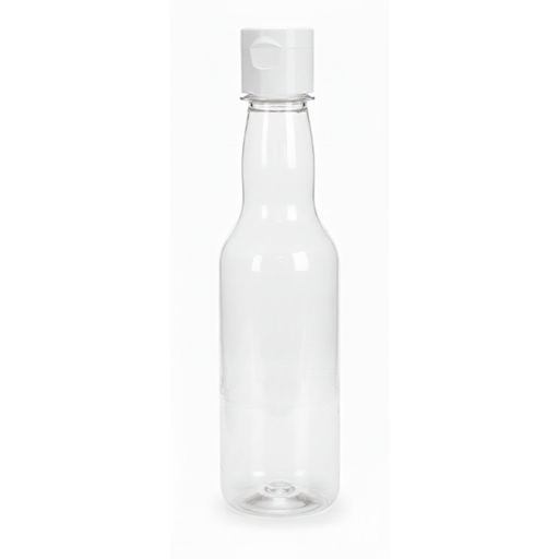 [16089] ENVASE PLAS 1/2 BOT PET CRISTAL 23 GR C/T FLIP ROXY 1675-360-28-3 TAPA 28-410FTR BL