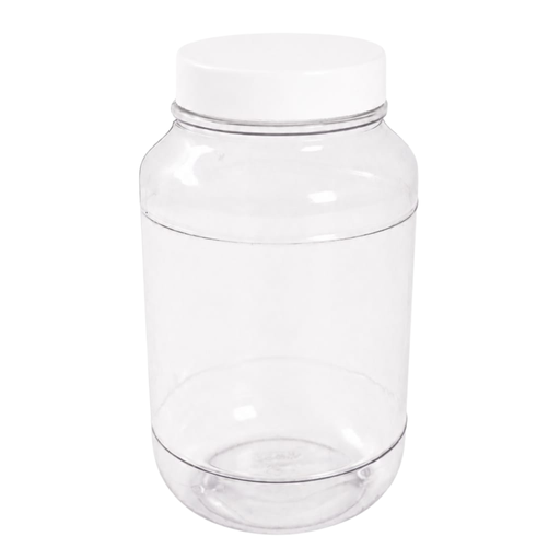 [8676] ENVASE PLAS 8 OZ DULCERO CILIND TR ROXY 8-109-48 PVC TAPA 48-400 BL