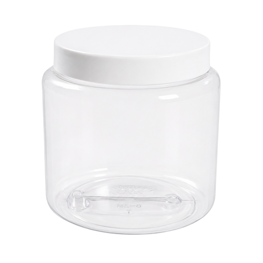 [35970] ENVASE/TARRO PLAS 8 OZ PET CRIST ROXY 8-3N-63 PVC TAPA 330T BL