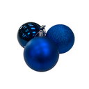 SET ESFERA NAVIDEÑA 8 CM 3 PZ SURT X12878