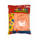 GLOBO 11 PASTEL MELOCOTON 100 PZ 702727