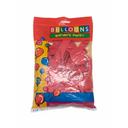 GLOBO 11 PASTEL ROJO 50 PZ NATUREST FINEST