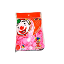 GLOBO 7 ROSA LISO BIODEG 50 PZ PAYASO