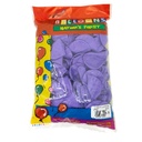GLOBO 8 PASTEL MORADO 100 PZ 774229