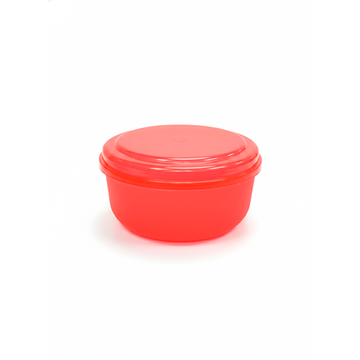 [37062] ENVASE PLAS 6" RED FLUORESCENTE C/T CAMPING BOWL ZPLAS