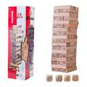 JENGA MAD NATURAL 54 PZ BLOCKS BA-814A