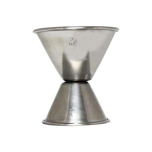 [1006059] JIGGER 1X2 OZ MEDIDOR TRAGO THUNDER SLJG003