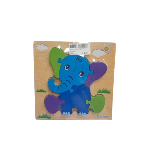 [37075] JUEGO DIDACTICO MAD ROMPECABEZA 3D 15X15 CM DIS SURT STARMATE 83546