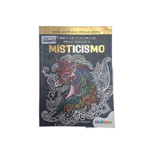 [15010142] LIBRO P/COLOREAR MANDALA MISTICISMO P/ADULTOS SICOBEN