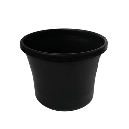 [5777] MACETA PLAS 10 NEGRA SALVA 4000