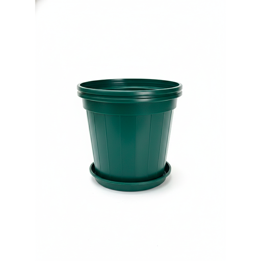 [9912] MACETA PLAS 5 VERDE SALVA 0378