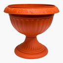 MACETA PLAS ROSA GDE C/PEDESTAL REYPLAST MCX021000