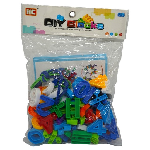 [15010463] NUMEROS/SIGNOS PLAS PEQ BOL DIY BLOCKS CJ-1295296 HC-069-A