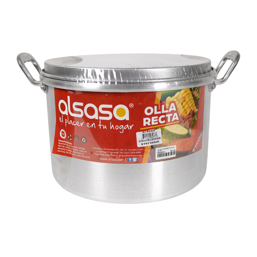 [15004252] OLLA ALUM RECTA ALTA 32 CM C/O ALSASA ST071032K