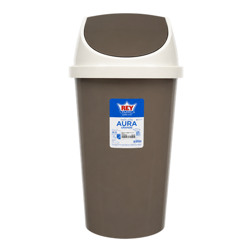 [15010573] PAPELERA PLAS 26.2 LT AURA GDE REYPLAST PPX085000