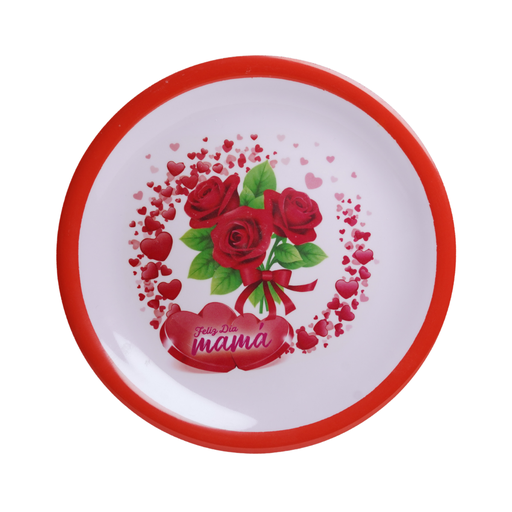 [15003567] PLATO MELA DECO MADRE 5095