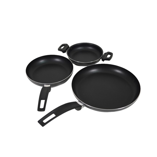 [1015361] SET 2 SARTEN 20/26+CACEROLA 16 16 S/T ILKO 236171