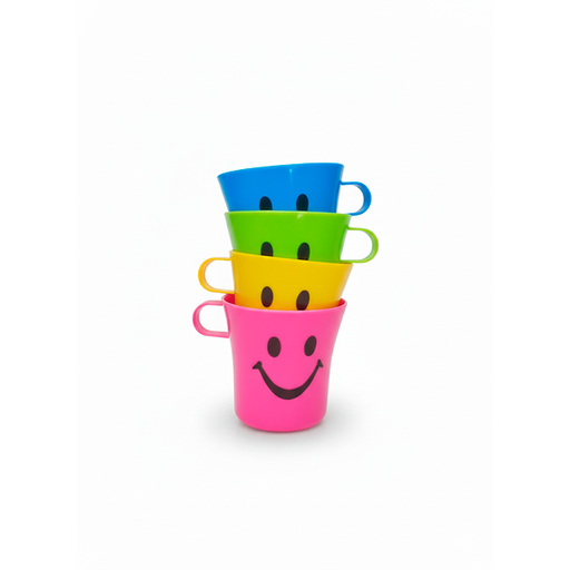 [15003071] SET 4 PLAST CARITA RED B13/5973 GB193755