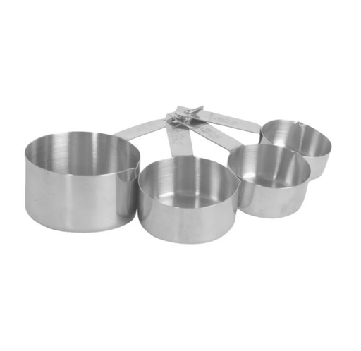 [3273] SET 4 TAZA MEDIDORAS INOX THUNDER SLMC2414