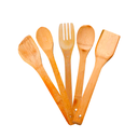 SET 5 CUCHARA BAMBOO RED 672 825007