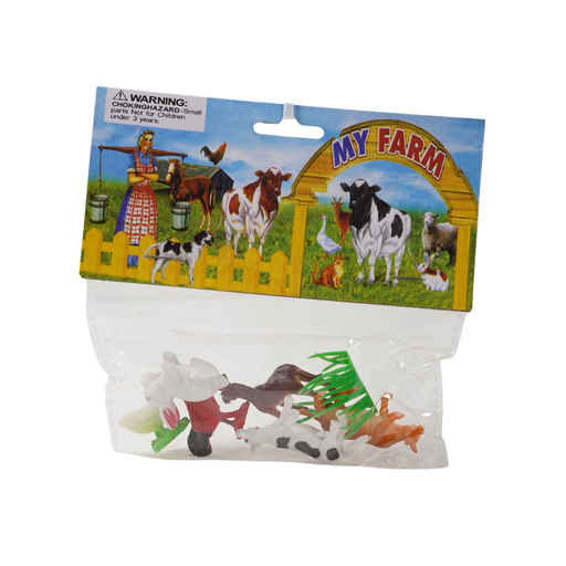 [15003843] SET 6 ANIMALES GRANJA BOL N2-1-6
