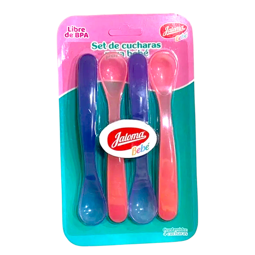 [1018923] SET CUCHARAS PLAS P/BEBE NIÑA JALOMA 119146