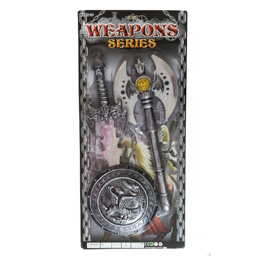 [14165] SET ESPADA C/ESCUDO RED CART BB-02-8106