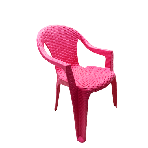 [15009882] SILLA PLAS INFAN T/RATAN C/B ROSA SANCHIA