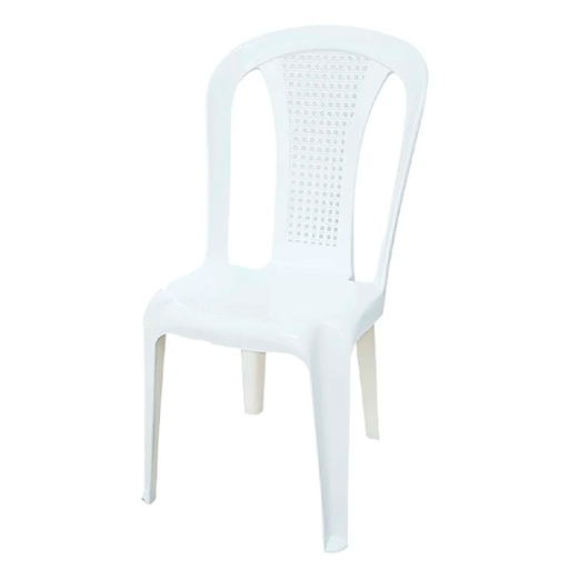 [1004681] SILLA PLAS S/BRAZO ROMA BL MEGA