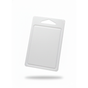 TABLA P/PICAR PLAS 40X26 CM GDE ILKO 240055