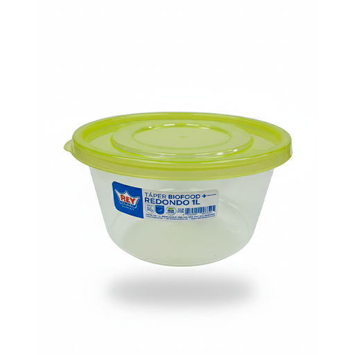 [15010444] TAPER/DEPOSITO PLAS BIOFOOD RED 1 LT REYPLAST TPX064500