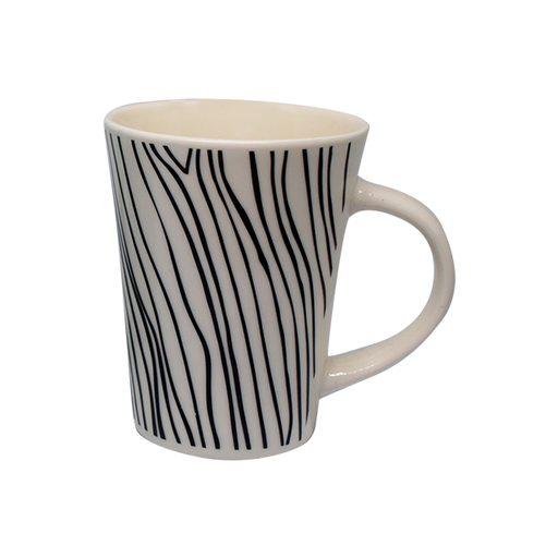 [1013226] TAZA CERA 12 OZ CONI DECO BL/NG WJ-C0890