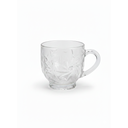 TAZA VID 225 ML TRANS DECO FLOR ZB201 GIGI