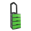 TOCADOR PLAS RATAN C/ESP 4 GAV VERDE ETERNO SANCHIA 171202