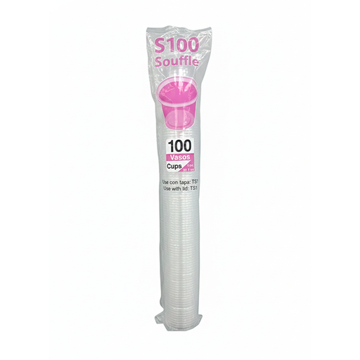 [3374] VASO DESE 1 OZ TRANS PAQ 100 INIX S100