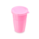 VASO PLAS 0.34 LT COMERCIAL C/T SURT REYPLAST VSX004000
