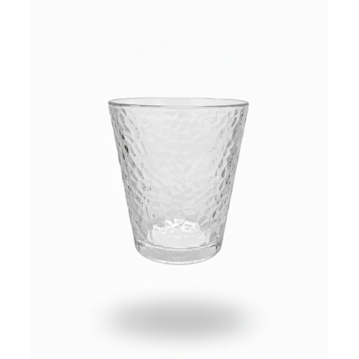 [15893] VASO VID 320 ML/10.8 OZ CORTO T/EMPEDRADO DSY5840-1 GBH / GIGI-Y6006