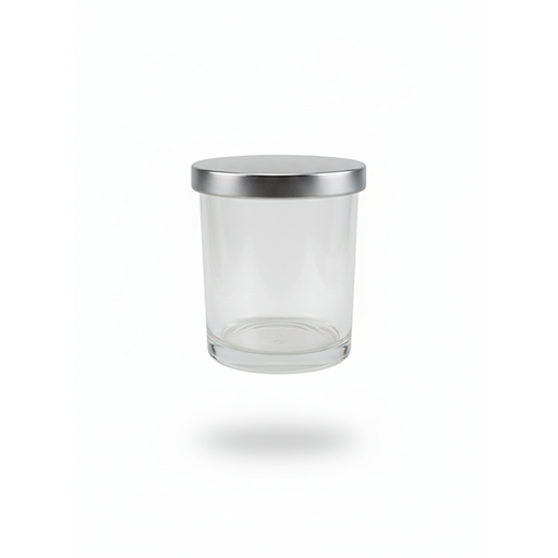 [15009502] VASO VID CORTO CILIN C/T MET CLEAR/TRANS