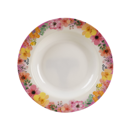 [15010731] PLATO MELA HONDO 8" RED OR/DECO GIGI CK2008C
