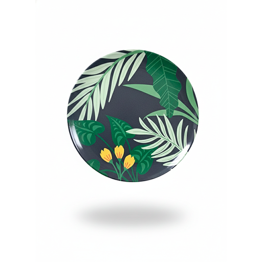 [15011458] PLATO MELA 7.75" RED LISO DECO CUADROS GIGI