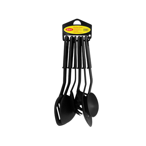 [15011359] SET 6 UTENSILIOS PLAS P/COCINA NG 716-DG147
