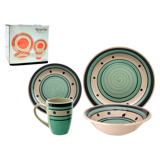 [15011435] VAJILLA CERA COL SURT 16 PZ ROYAL MAYS 705-1420764