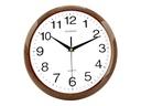 RELOJ PARED 26 CM LISO CHOCO/BL/NG TIMES TOWER 602-37453